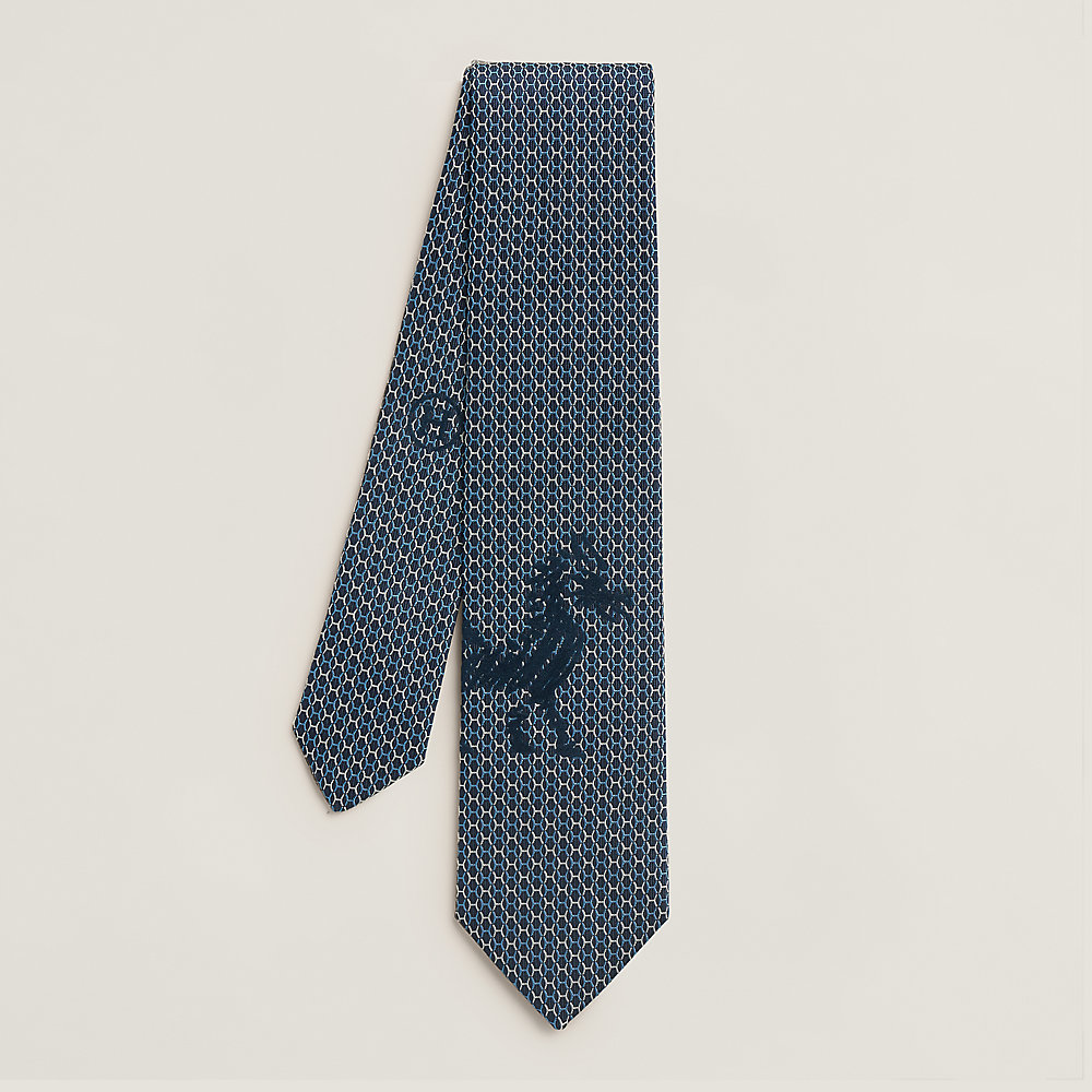 Dragon Velvet tie | Hermès USA